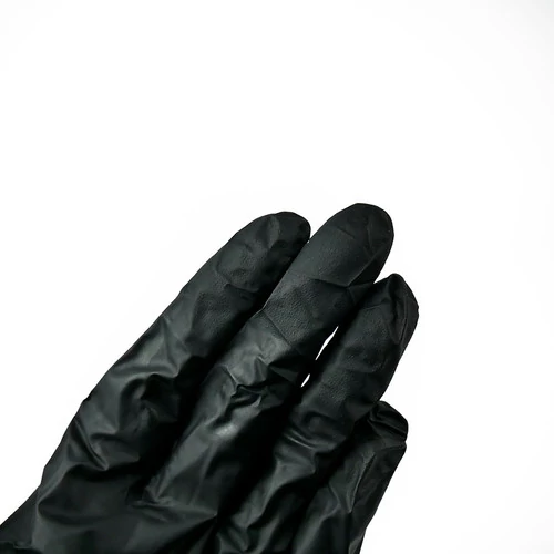 Перчатки Medicom SafeTouch Advanced Black нитриловые без талька (6 г) размер XL 100 шт (1187-TG-E) (0104310) - Фото №2