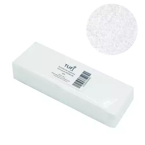 Безворсовые салфетки TUFI profi Белые 4x6 см 70 шт (0104165)