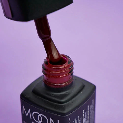Гель-лак MOON FULL Fashion color №237 красно-коричневый 8 мл (5908254002472) - Фото №3