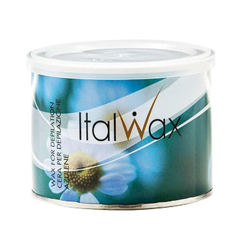 Теплый воск в банке ITALWAX азулен 400 г (C_TIN400_AZ_IT)