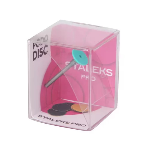 Диск педикюрный PODODISC STALEKS PRO ХS в комплекте с изменяемым файлом 180 грит 5 шт 10 мм (PDset-10) - Фото №5