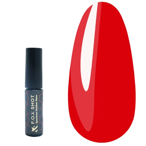 База FOX Shot Spectrum Rubber 073 классический красный 5 г (USF-Ss73) - Фото №1