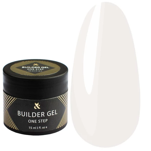 F.O.X Builder gel One step Clear кристально прозорий 15 мл (osbs-cl)