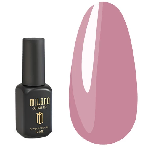 Камуфлирующая база MILANO Cover 07 темно-розовый 12 мл (2712000030120) - Фото №1