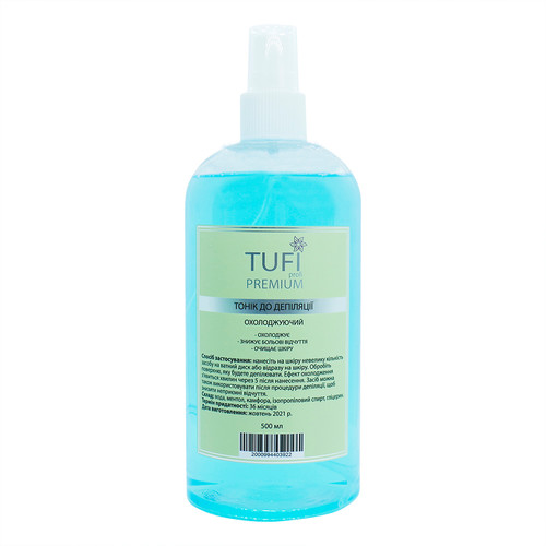 Tonic before depilation TUFI profi PREMIUM cooling 500 ml (0104349)
