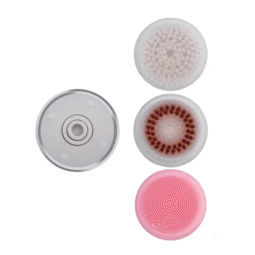 Щетка для очищения лица 3 в 1-BUCOS Facial Cleansing Brush B1,белый - Фото №3