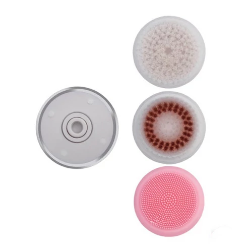 Щетка для очищения лица 3 в 1-BUCOS Facial Cleansing Brush B1,черный - Фото №4