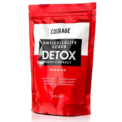 Антицеллюлитный скраб COURAGE Detox 250 мл (4823083024345) - Фото №1