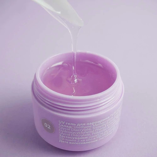 Гель для наращивания TUFI profi PREMIUM GEL 02 Pink 30 г (0105926) - Фото №2