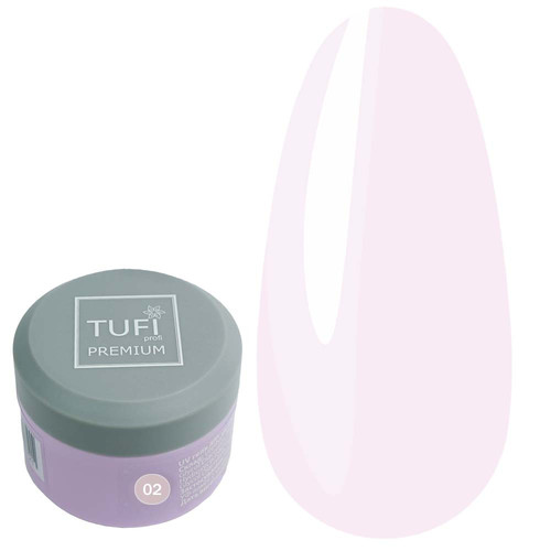 Гель для наращивания TUFI profi PREMIUM GEL 02 Pink 30 г (0105926)