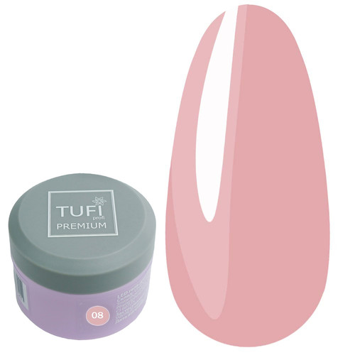 Гель для наращивания TUFI profi LED GEL 08 Watermelon 15 г (0105844)