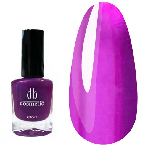 Лак DB Cosmetic Prof Line (00201) фиолетовый металлик 10 мл - Фото №1