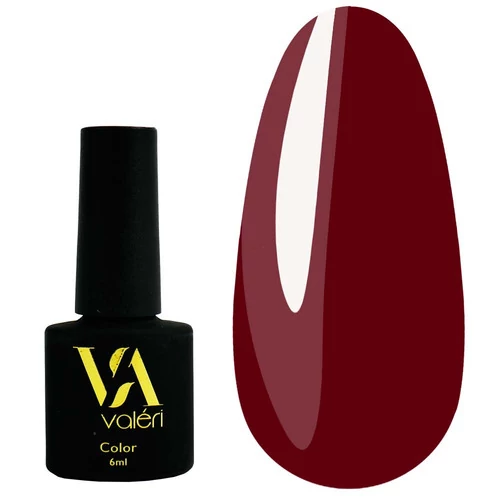 Гель-лак VALERI Color №013 бордовая роза 6 мл (VA13) - Фото №1
