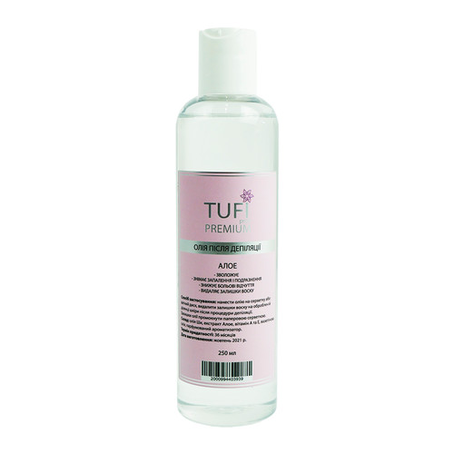 Oil after depilation TUFI profi PREMIUM aloe 250 ml  (0104350)
