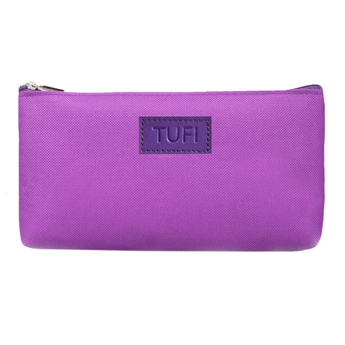 Косметичка TUFI profi PREMIUM Simple фиолетовая 19х11х2 см (0121406)