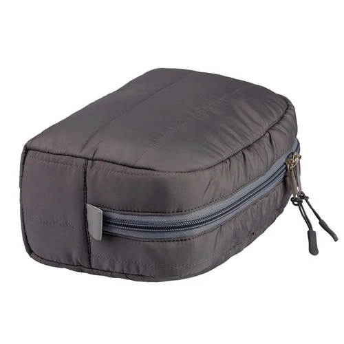 Косметичка TUFI profi PREMIUM Quilt стеганная серая (0121414) - Фото №5