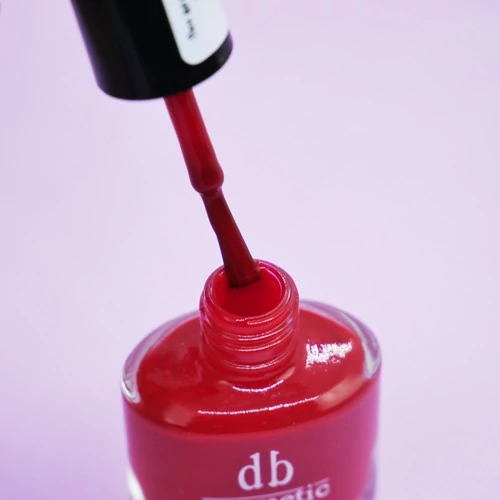 Лак для ногтей DB Cosmetic Prof Line красный 10 мл (00451) - Фото №2