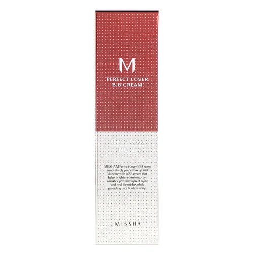 BB крем MISSHA Perfect cover №27 медовый бежевый 50 мл (8806150614485) - Фото №2