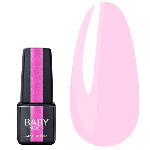 Гель лак BABY MOON Dolce Rose №012 светло-розовый холодный 6 мл (5908254000126) - Фото №1