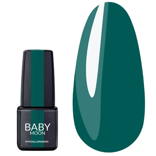 Гель лак BABY MOON Green Sea №004 ярко-зеленый 6 мл (5908254000799) - Фото №1
