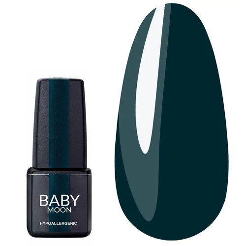 Гель лак BABY MOON Green Sea №005 изумрудный 6 мл (5908254000805) - Фото №1