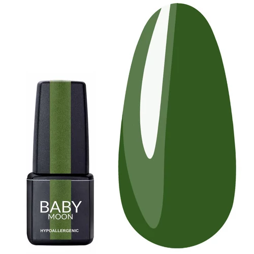 Гель лак BABY MOON Green Sea №009 оливковый 6 мл (5908254000843) - Фото №1
