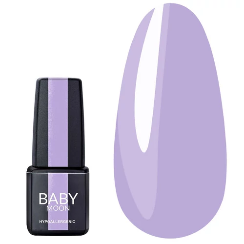 Гель лак BABY MOON Lilac Train №015 чистый сиреневый 6 мл (5908254000508) - Фото №1