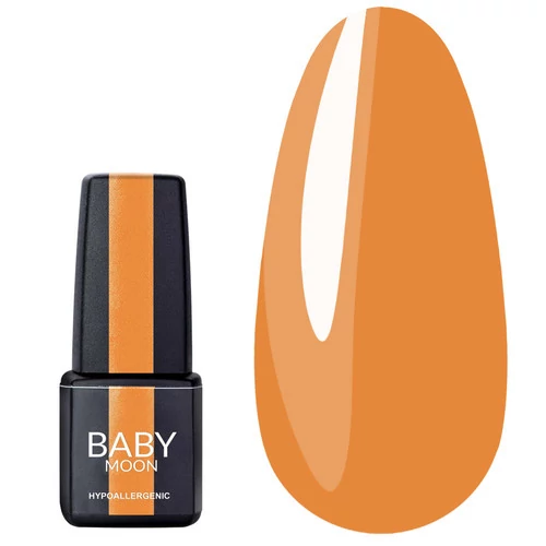 SALE Гель лак BABY MOON Sunny Solo №007 абрикосовый темный 6 мл (5908254000683) - Фото №1