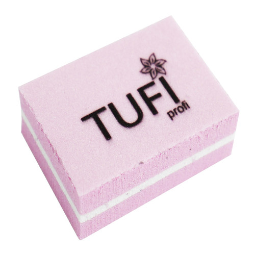 Бафик TUFI profi Мини Розовый 100/180 грит 1 шт (0122162)