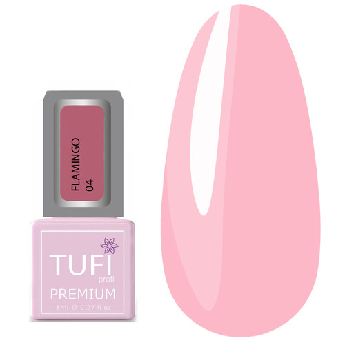 Гель-лак TUFI profi FLAMINGO 04 Розовый закат 8 мл (0121295)