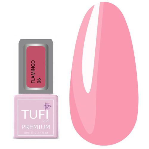 Гель-лак TUFI profi FLAMINGO 06 Нежный поцелуй 8 мл (0121297)