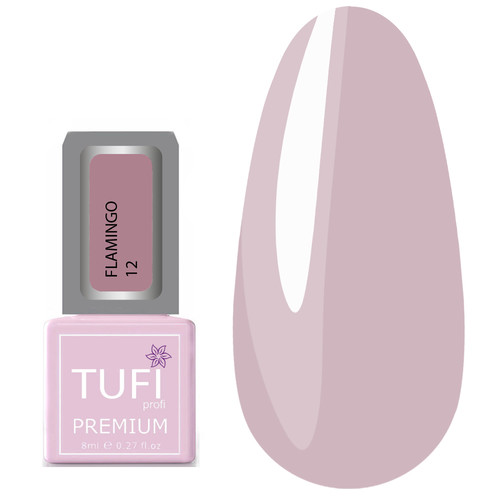 Гель-лак TUFI profi FLAMINGO 12 Сакура 8 мл (0121303)