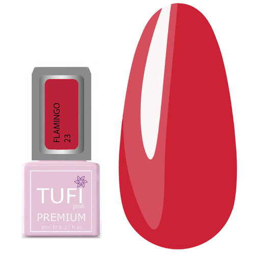 Гель-лак TUFI profi FLAMINGO 23 Томат 8 мл (0121314)