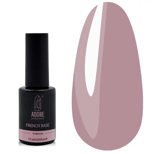 База ADORE French №13 скромный дымный розовый 7,5 мл (2101010038989) - Фото №1