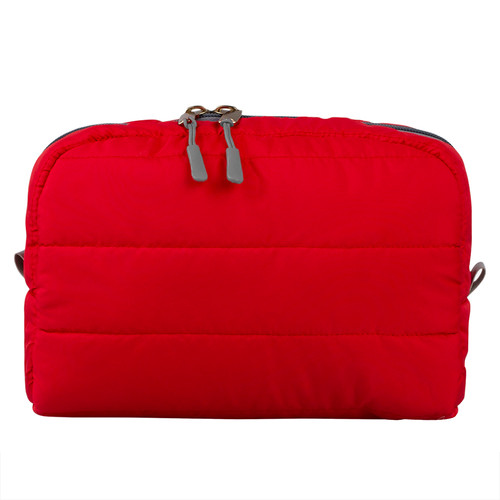 Косметичка TUFI profi PREMIUM Quilt стеганная красная (0125714)