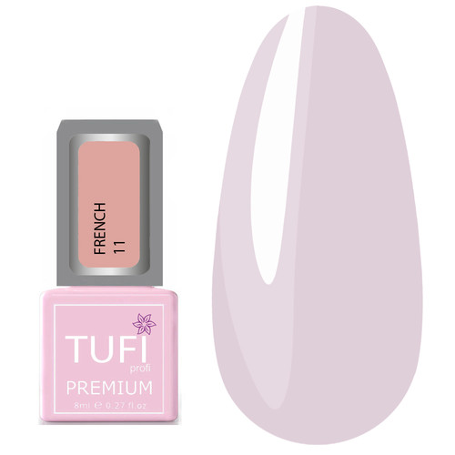 Гель-лак TUFI profi FRENCH 11 Персиковый мусс 8 мл (0121204)