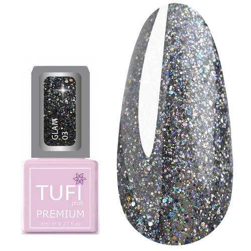 Гель-лак TUFI profi GLAM 03 Андромеда 8 мл (0121683)