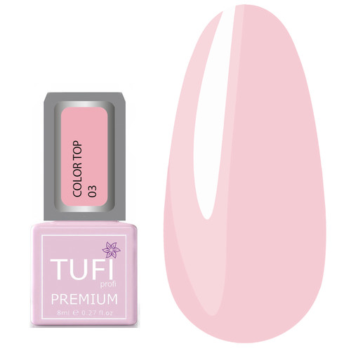 Топ TUFI profi COLOR TOP 03 Розовый Лепесток 8 мл (0123405)