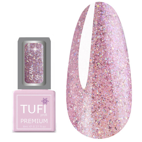 Гель-лак TUFI profi GLAM 04 Аврора 8 мл (0121684)