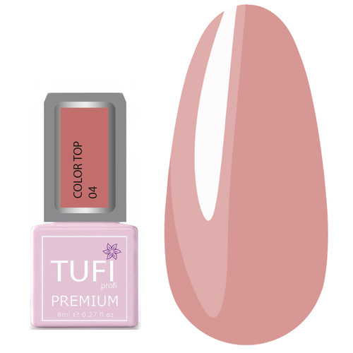 Топ TUFI profi COLOR TOP 04 Персиковый Цвет 8 мл (0123406)