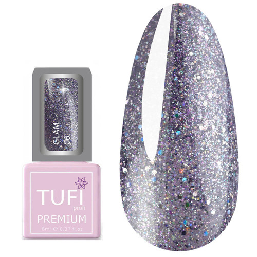 Гель-лак TUFI profi GLAM 06 Юнона 8 мл (0121686)