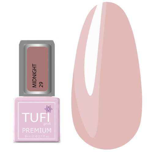 Гель-лак TUFI profi MIDNIGHT 29 Розовый кварц 8 мл (0121267)