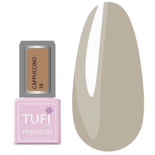 Гель-лак TUFI profi CAPPUCCINO 18 Пшеничный 8 мл (0121246)