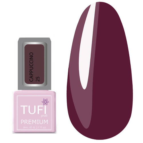 Гель-лак TUFI profi CAPPUCCINO 25 Бейлис 8 мл (0121269)