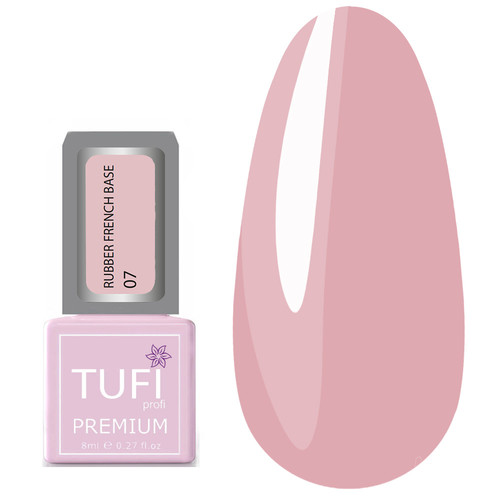 База TUFI profi RUBBER FRENCH BASE 07 Вишня 8 мл (0123392)