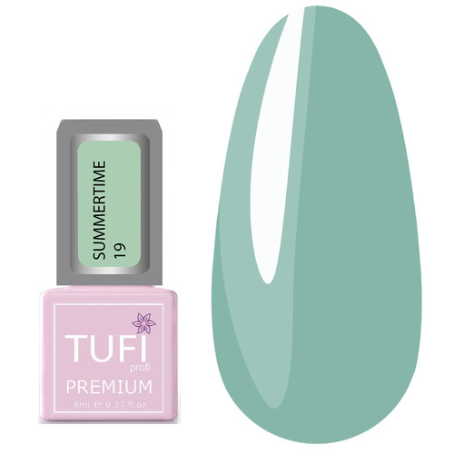 Гель-лак TUFI profi SUMMERTIME 19 Ментол 8 мл (0121231)