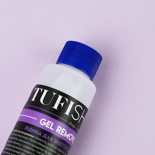 Tufishop Gel Remover Жидкость для снятия гель-лака 100 мл (2000994317083) 038 - Фото №2
