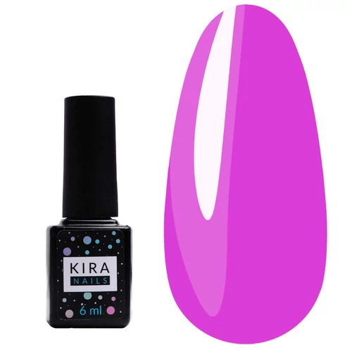 Гель-лак KIRA Nails Vitrage №V11 фиолетово-розовый 6 мл (456211) - Фото №1