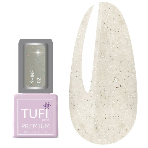 Гель-лак TUFI profi SHINE 02 Диана 8 мл (0123417)
