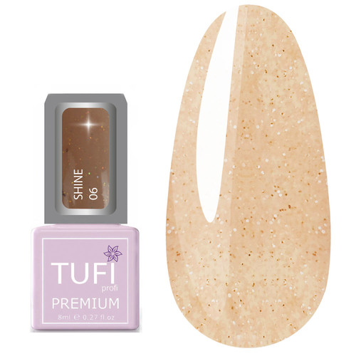 Гель-лак TUFI profi SHINE 06 Зендея 8 мл (0123421)
